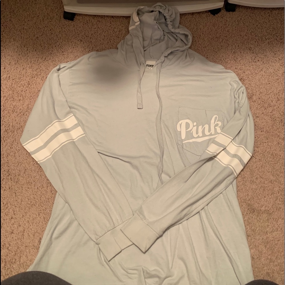 Like new Pink hooded tee